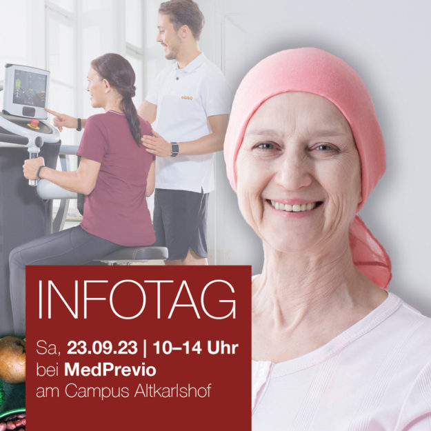 Infotag Sport und Ernährung bei Krebs