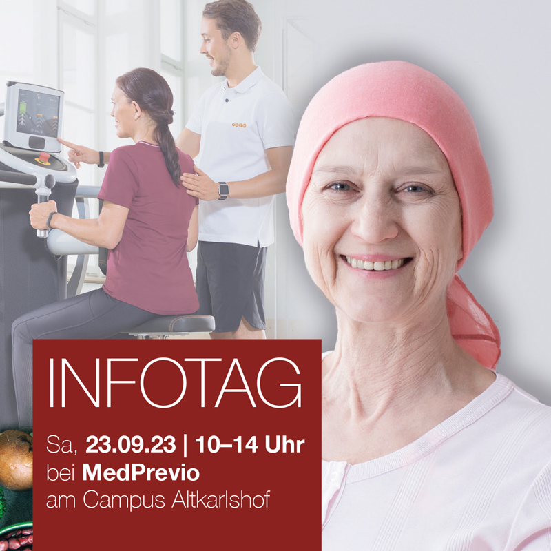 Infotag Sport und Ernährung bei Krebs